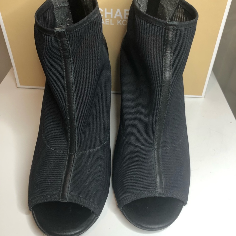 High heels ankle boots open toes shoes sexy